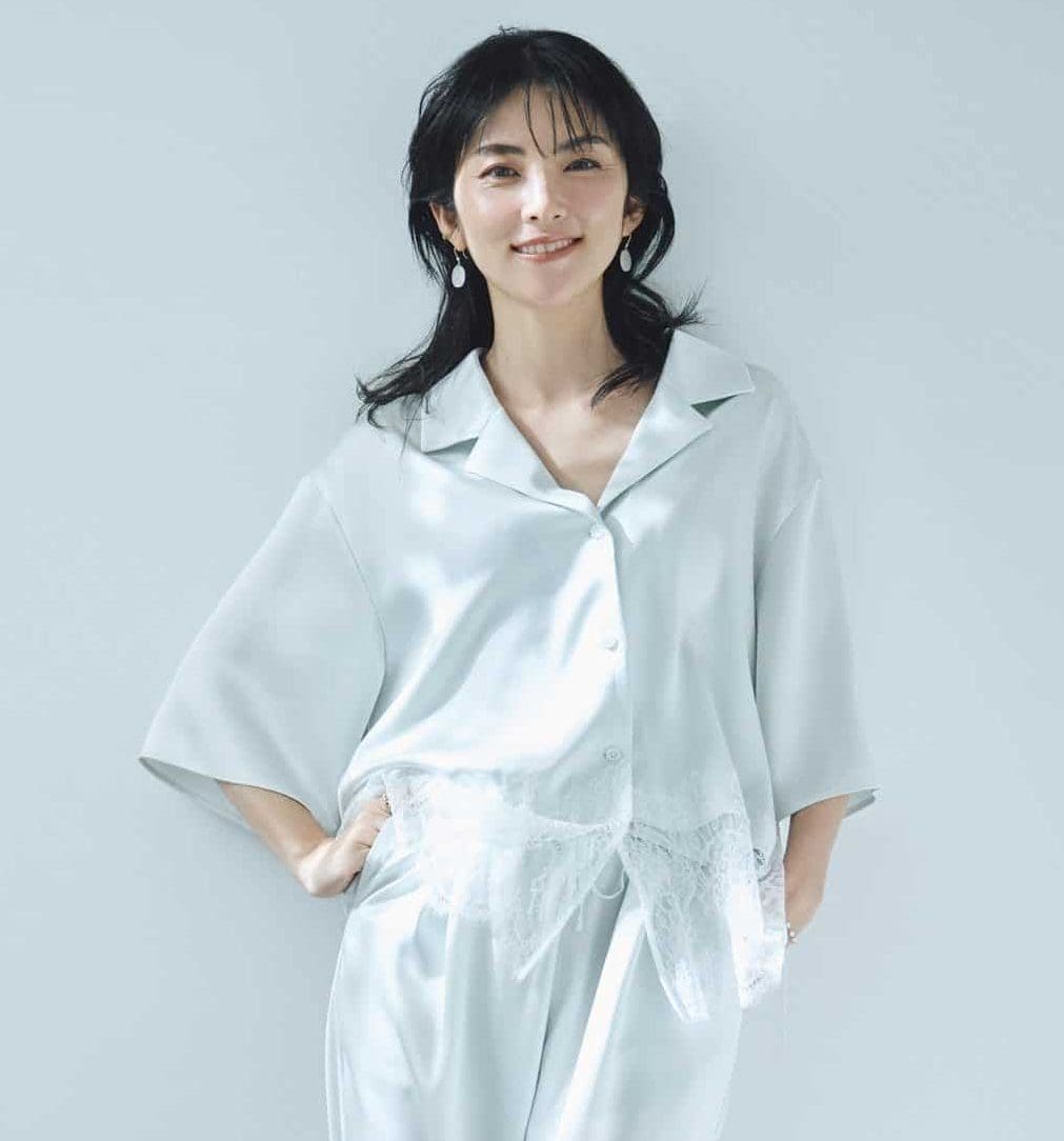 特別カット集】田中麗奈さん 爽やかなセットアップが映える、透き通る
