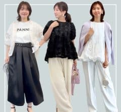 【40代きれいめ派】通勤・休日どちらもOK!大人にちょうどいい「上品見え夏コーデ」10選