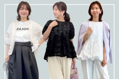 【40代きれいめ派】通勤・休日どちらもOK！大人にちょうどいい「上品見え夏コーデ」10選