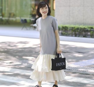 初夏はこれさえあれば！40代は【淡色ワンピ】で即涼しげ＆上品見え〈3選〉
