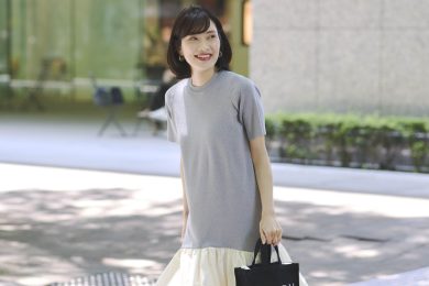 初夏はこれさえあれば！40代は【淡色ワンピ】で即涼しげ＆上品見え〈3選〉