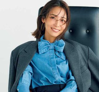 相武紗季さん「週末は娘のリクエストコーデです」デニムも甘めにシフト！