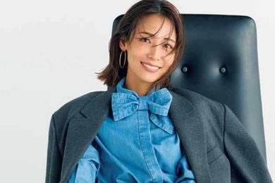 相武紗季さん「週末は娘のリクエストコーデです」デニムも甘めにシフト！