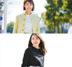 ブーム本格化！「スカーフの腰巻き」40代がナチュラルに洒落る合わせ方〈SNAP〉