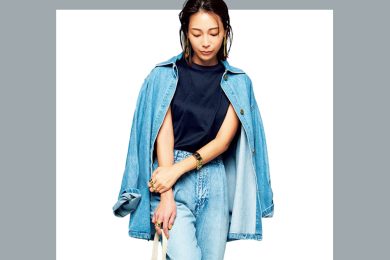 40代の「ブルーデニム」はこう着ると垢抜ける！相武紗季さんの正解〈３選〉