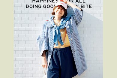 運動会にも◎40代【好印象カジュアル】コーデ3選。黒よりブルーで上品見え！