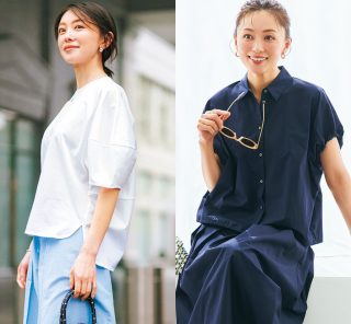 【40代の通勤コーデ】きちんと＆華やか！日常にも着回せる夏のお仕事トップス〈5選〉