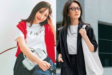 〈5月の真夏日に〉キレイめ40代の【Tシャツコーデ】5選！今どき“夏ハオリ”の正解も
