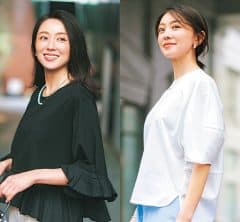 肉感を拾わず、すっきり細見え!40代の【二の腕を自然にカバーする】優秀Tシャツ3選