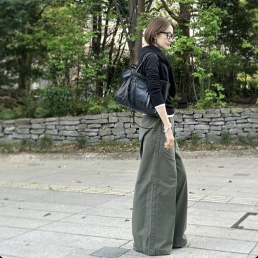 お気に入りは〈色ちがい買い〉でいい感じをキープ【モデル私服コーデ】