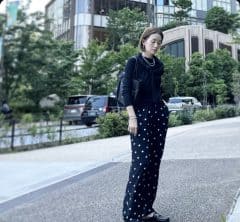 家で着ようと思っていたけれど．．．着てみたら意外に一軍パンツに昇格！【モデル私服コーデ】