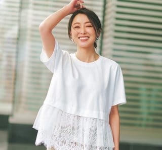 40代が覚えたい「Tシャツだけど垢抜ける」コツ3選。“盛れるデザイン”が近道！