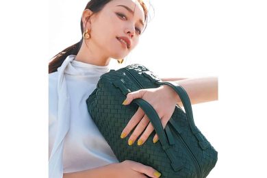 蛯原友里さんと選ぶ【ボッテガ・ヴェネタ】名品4選。仕事も休日も、どんな時も自信をくれる！