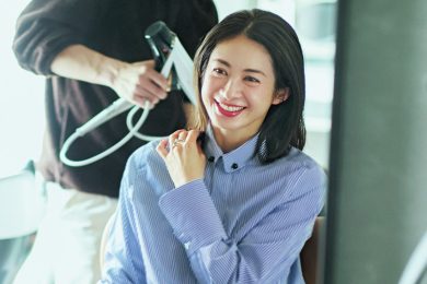 初めてのヘアサロンは品よく洒落る【デザインシャツ】をカンバセーションピースに