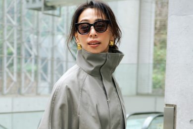 気温の急降下にも余裕で対応【ショートトレンチ】がデキる私を後押し