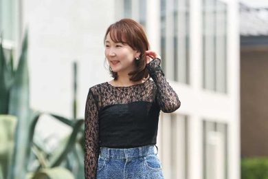 【ZARA】トレンドの「レース」で40代が品よく垢抜ける選び方のコツは？