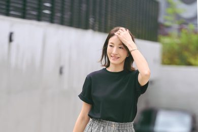 おしゃれ40代のTシャツは白か黒の２択！ON＆OFF着回しSNAP【コーデ8選】