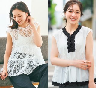 【40代きれいめ派】迷ったらこれ！夏のおでかけにちょうどいい「上品ブラウス」4選