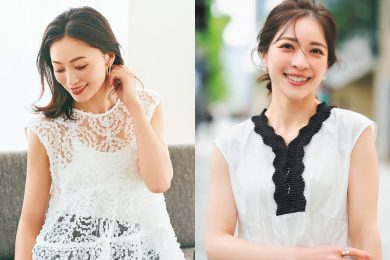 【40代きれいめ派】迷ったらこれ！夏のおでかけにちょうどいい「上品ブラウス」4選