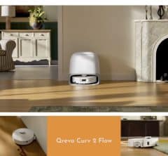 水拭きも吸引力も、圧倒的な「清掃能力」!ロボット掃除機を選ぶなら【Qrevo Curv 2 Flow】