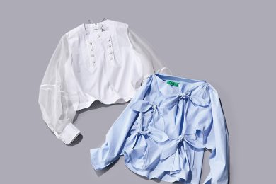 「夏でも長袖」派の40代に。【涼しげブラウス】なら１着でオシャレが完成