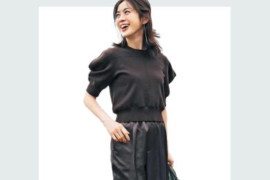 黒より夏らしく、上品見え！40代【夏のブラウンコーデ】2選