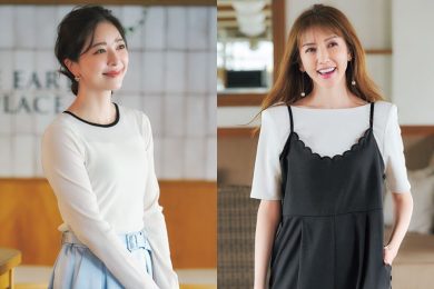 お腹まわりをすっきり見せる！40代の『体型カバーパンツ』3選