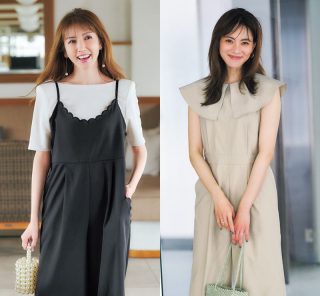 【忙しい朝に】時短なのに上品見え！40代の『きれいめオールインワン』5選