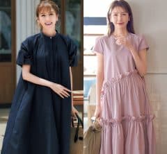 【忙しい朝に】1枚で体型カバー&華やぎが叶う！40代の『ワンピ＆オールインワン』3選