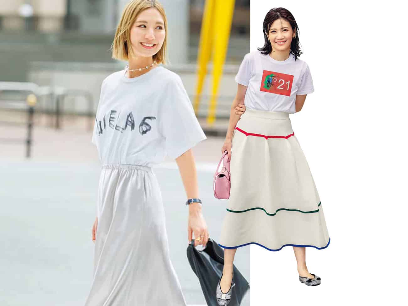 オシャレ40代の“一軍”【白Tシャツ】は？今夏のトレンドデザイン 