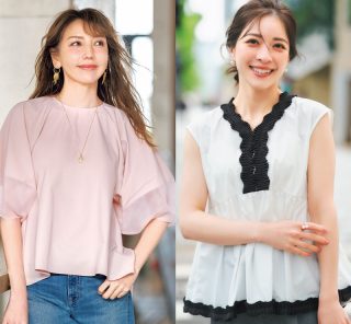 【ウエストインしなくていい！】40代が垢抜ける『きれいめトップス』5選