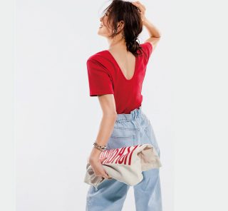 ラクだけど手抜き感なし、カジュアルだけど女っぽい！40代ママの【休日デニムコーデ】3選