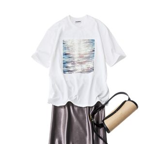今年も【ジル サンダーのTシャツ】熱が止まらない！人気はロゴから“ビジュアル”に