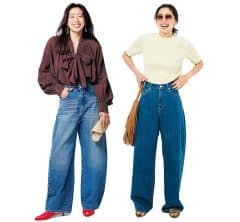 今夏の流行【ブルーデニム】キレイめ40代コーデ5選。ランチ会もレジャーも幅広く!