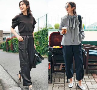 人気スタイリストが指南！40代に似合う【キレイ見えラクチンパンツ】で夏のお出かけコーデ5選