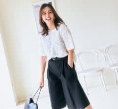 大人気【ハーフパンツ】40代が最初に選ぶなら「黒」!少年感の出ない足元の正解は?