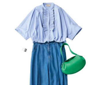 「真夏のママ友会」こそ【ワイドパンツ】が大活躍！パッと華やぐ”足元の正解”は？〈2選〉