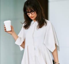 1枚でサマになる!ダボっと見えない【40代シャツワンピ】の正解は?