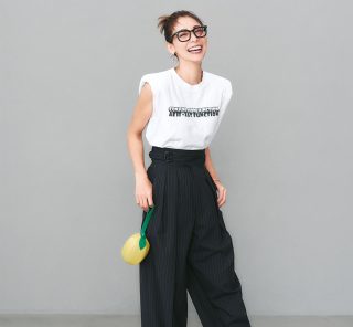 再ブーム中！NOTバブリーな【肩パッド服】が40代の体型カバーに効く＜3選＞