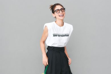 再ブーム中！NOTバブリーな【肩パッド服】が40代の体型カバーに効く＜3選＞