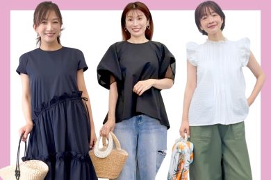 猛暑でもきちんと感キープ！40代の手抜きに見えない大人カジュアルコーデ【アイテム6選】