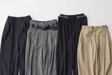 40代、体型カバーできるパンツの新定番は「多タック」デザインに移行！【一軍パンツ4選】