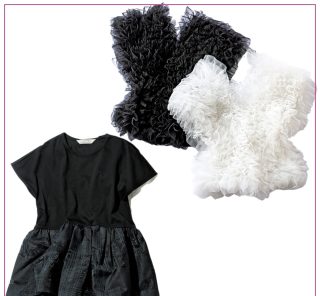 ペプラム、チュールetc.40代必見！子供っぽく見えない、品よく華やぐ「甘服」5選