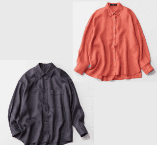 【26年秋トレンド】8月後半から便利！「リネンシャツ」名品4選。「たっぷりシルエット」が今っぽい！