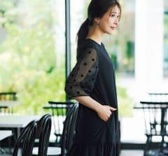 【晩夏にちょうどいい】体型カバーも叶う!40代の「上品ワンピ」2選