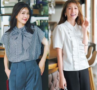 【夏の終わりのお疲れ見えに】1枚で華やぐ！40代の「上品ブラウス」5選