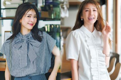 【夏の終わりのお疲れ見えに】1枚で華やぐ！40代の「上品ブラウス」5選