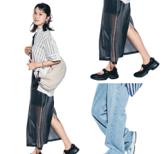 〈旅行・帰省〉たくさん歩く日の【スニーカーコーデ】5選！「とろみパンツ」と合わせるのが正解
