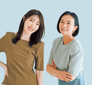 【大野真理子さん×佐藤佳菜子さん】が力説！「Tシャツ苦手」なコンサバ40代、夏の正解スタイルは？