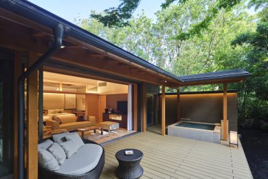 露天風呂でシャンパーニュも！伊豆「坐漁荘」にオープンしたラグジュアリーな新客室で心ほどける休日を